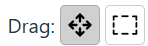 Drag Tools Toolbar