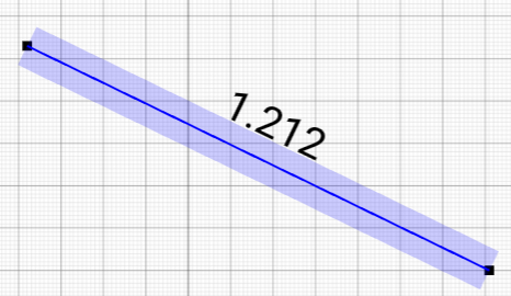 Drawing a line